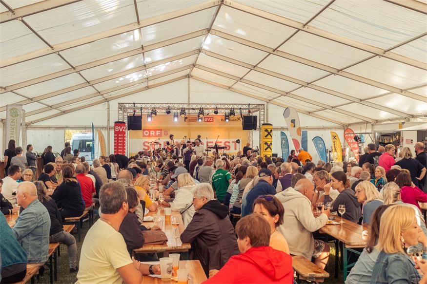 ORF Sommerfest machte Halt in Podersdorf