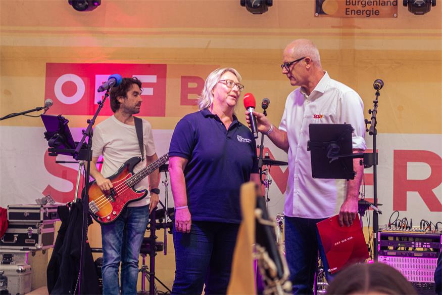 ORF Sommerfest machte Halt in Podersdorf