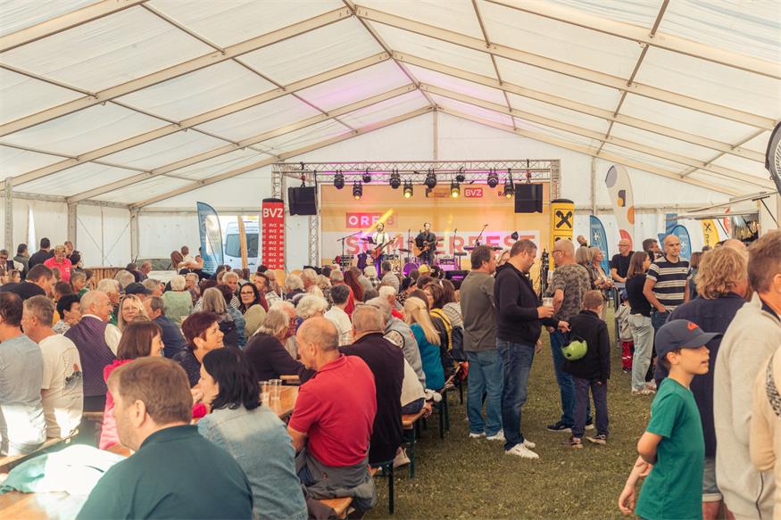 ORF Sommerfest machte Halt in Podersdorf