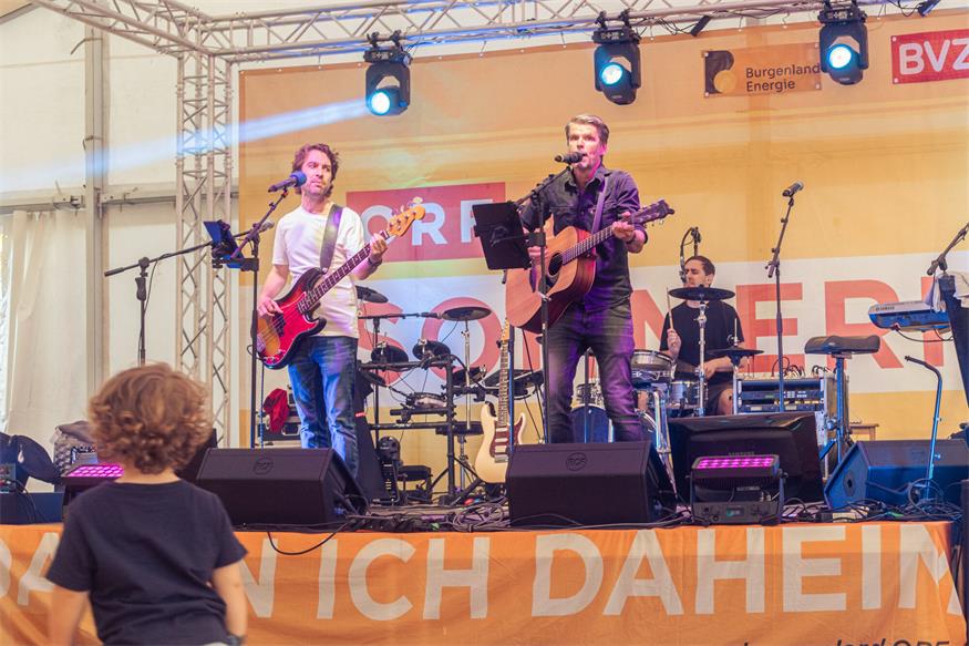 ORF Sommerfest machte Halt in Podersdorf