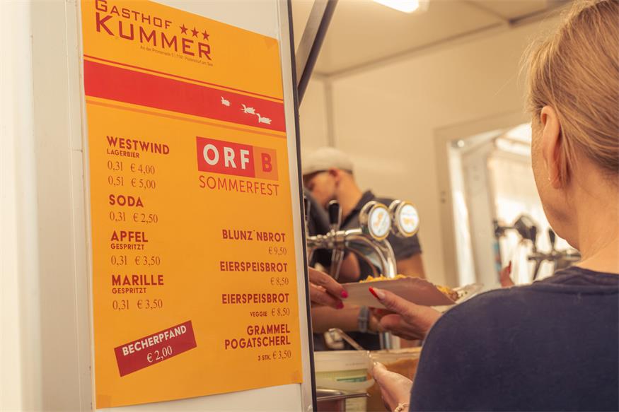 ORF Sommerfest machte Halt in Podersdorf
