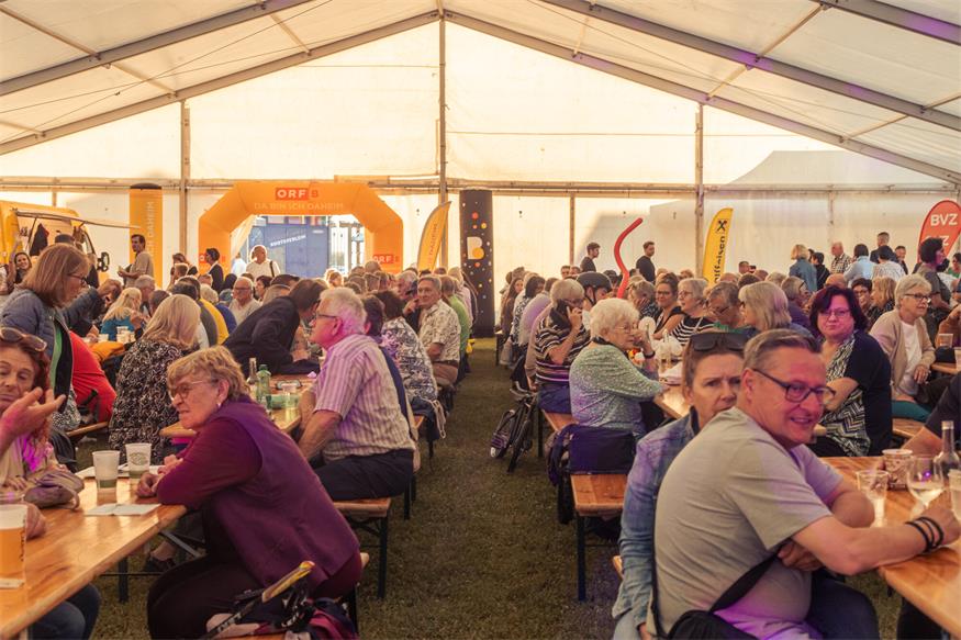 ORF Sommerfest machte Halt in Podersdorf