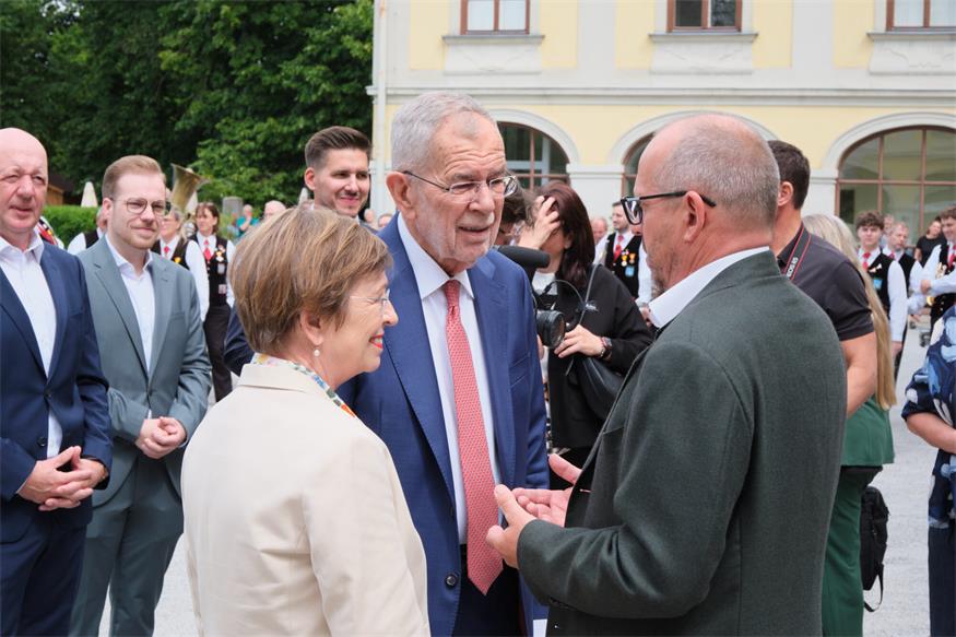 Größte Marillengemeinde Österreichs: Van der Bellen besuchte Kittsee