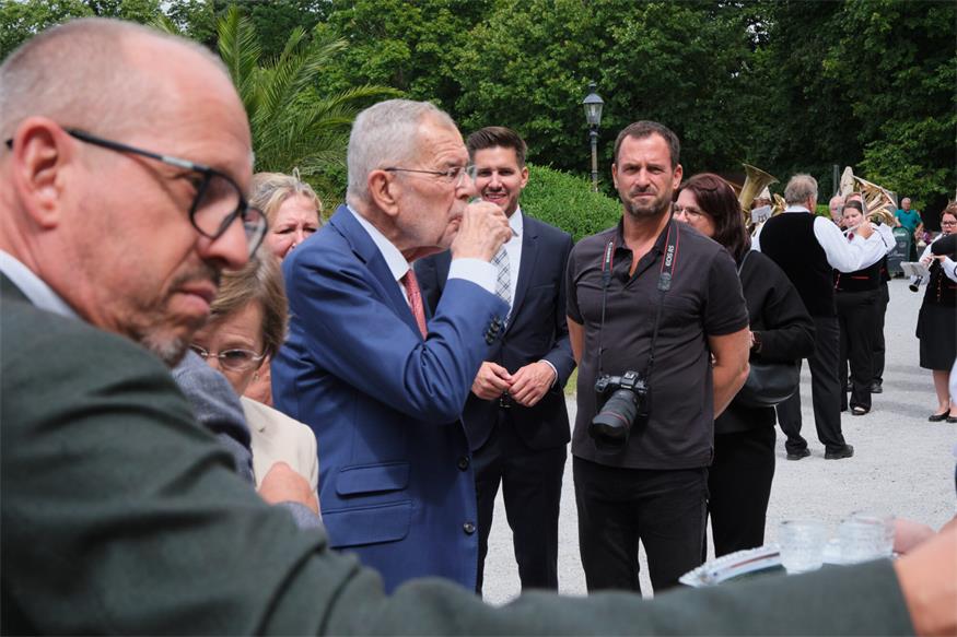 Größte Marillengemeinde Österreichs: Van der Bellen besuchte Kittsee