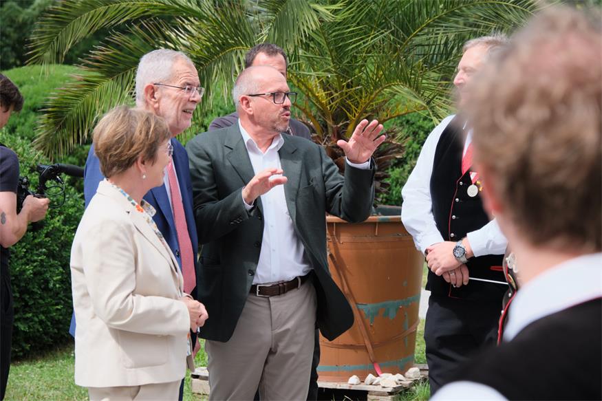 Größte Marillengemeinde Österreichs: Van der Bellen besuchte Kittsee