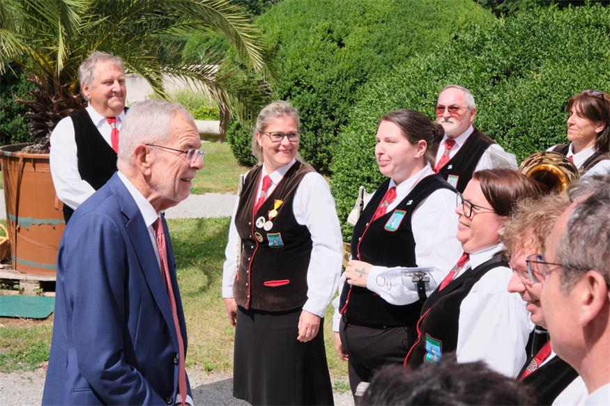 Größte Marillengemeinde Österreichs: Van der Bellen besuchte Kittsee