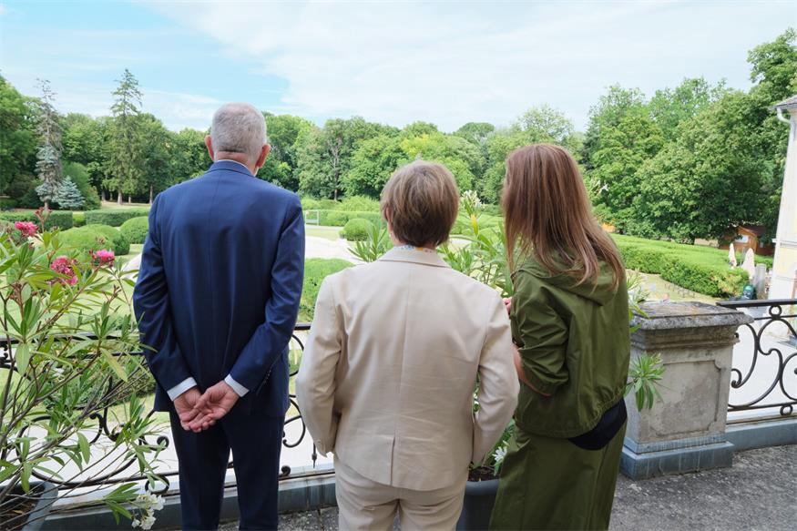 Größte Marillengemeinde Österreichs: Van der Bellen besuchte Kittsee
