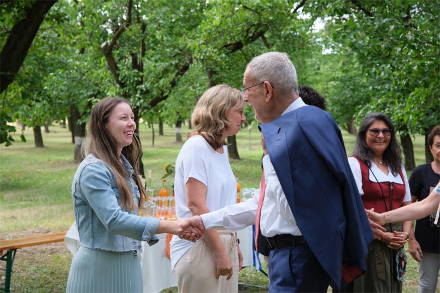 Größte Marillengemeinde Österreichs: Van der Bellen besuchte Kittsee