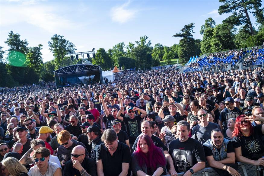 Forestglade im Schlosspark: Die 90er wissen noch, wie man feiert
