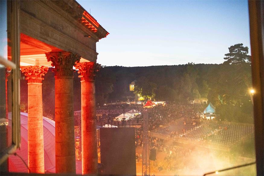 Forestglade im Schlosspark: Die 90er wissen noch, wie man feiert