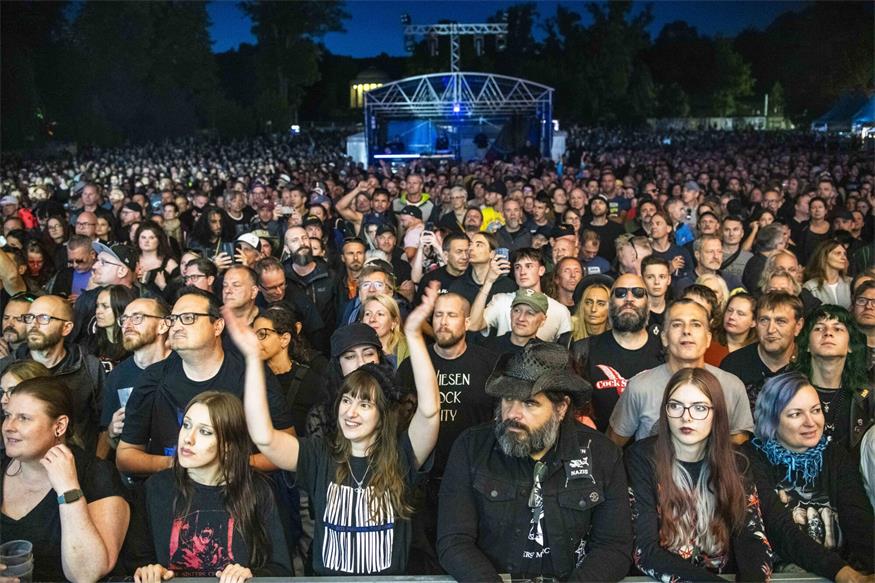 Forestglade im Schlosspark: Die 90er wissen noch, wie man feiert