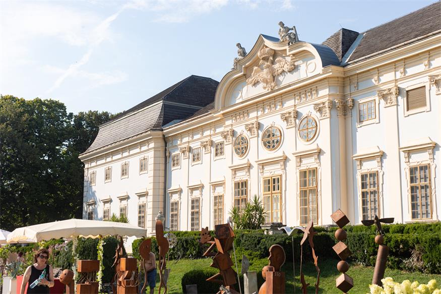 Im Schloss Halbturn bekam man „Lust auf Garten“