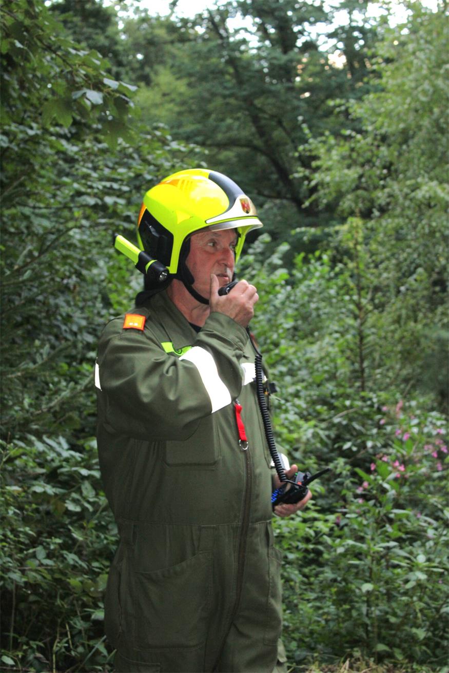 Waldbrand in Deutsch Gerisdorf: 120 FF-Leute im Übungseinsatz