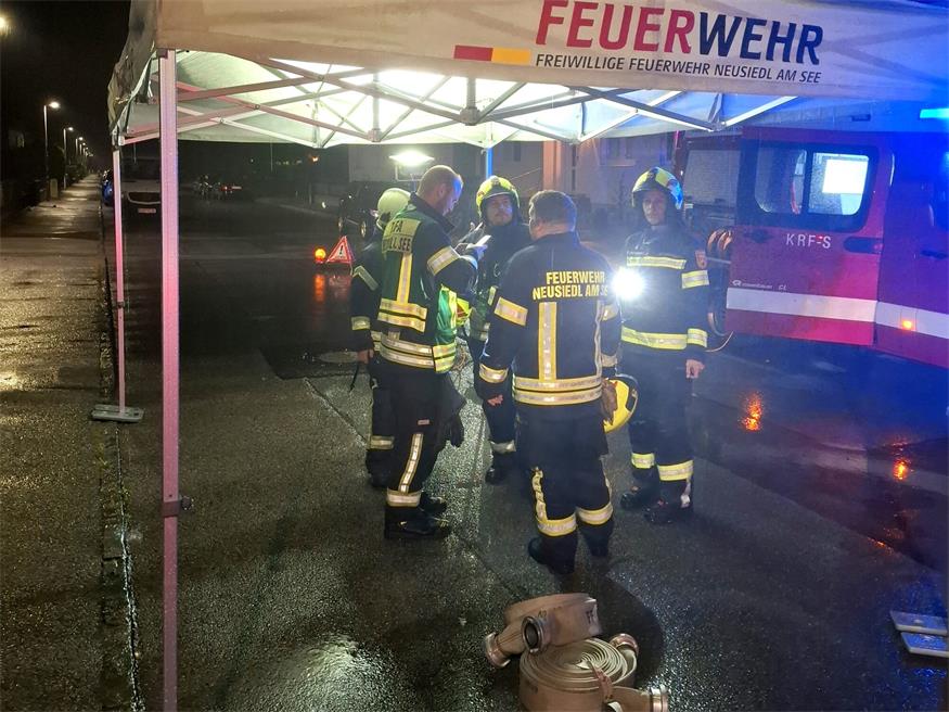 Starkregen sorgte für 14 Feuerwehreinsätze in Neusiedl am See