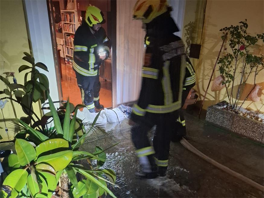 Starkregen sorgte für 14 Feuerwehreinsätze in Neusiedl am See