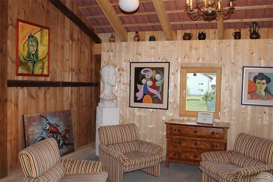 Ausstellung mal anders: Kunst, Kulinarik und Musik in Pilgersdorf