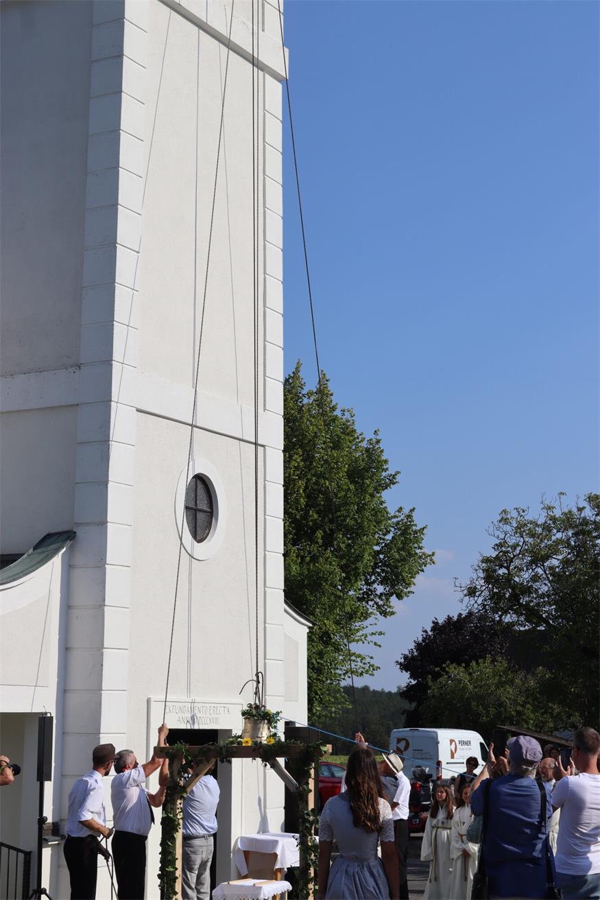 Neue Glocke in Neudorf bei Landsee geweiht