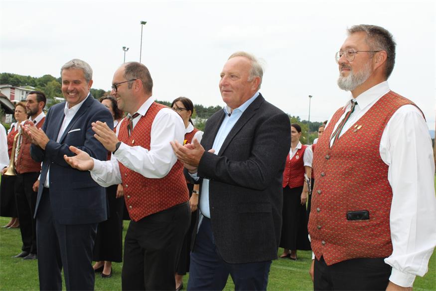 Feuchtes, aber fröhliches Fest zum 40er des Musikvereins Pilgersdorf