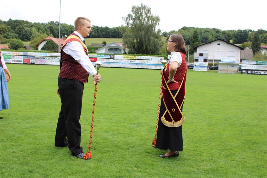 Feuchtes, aber fröhliches Fest zum 40er des Musikvereins Pilgersdorf