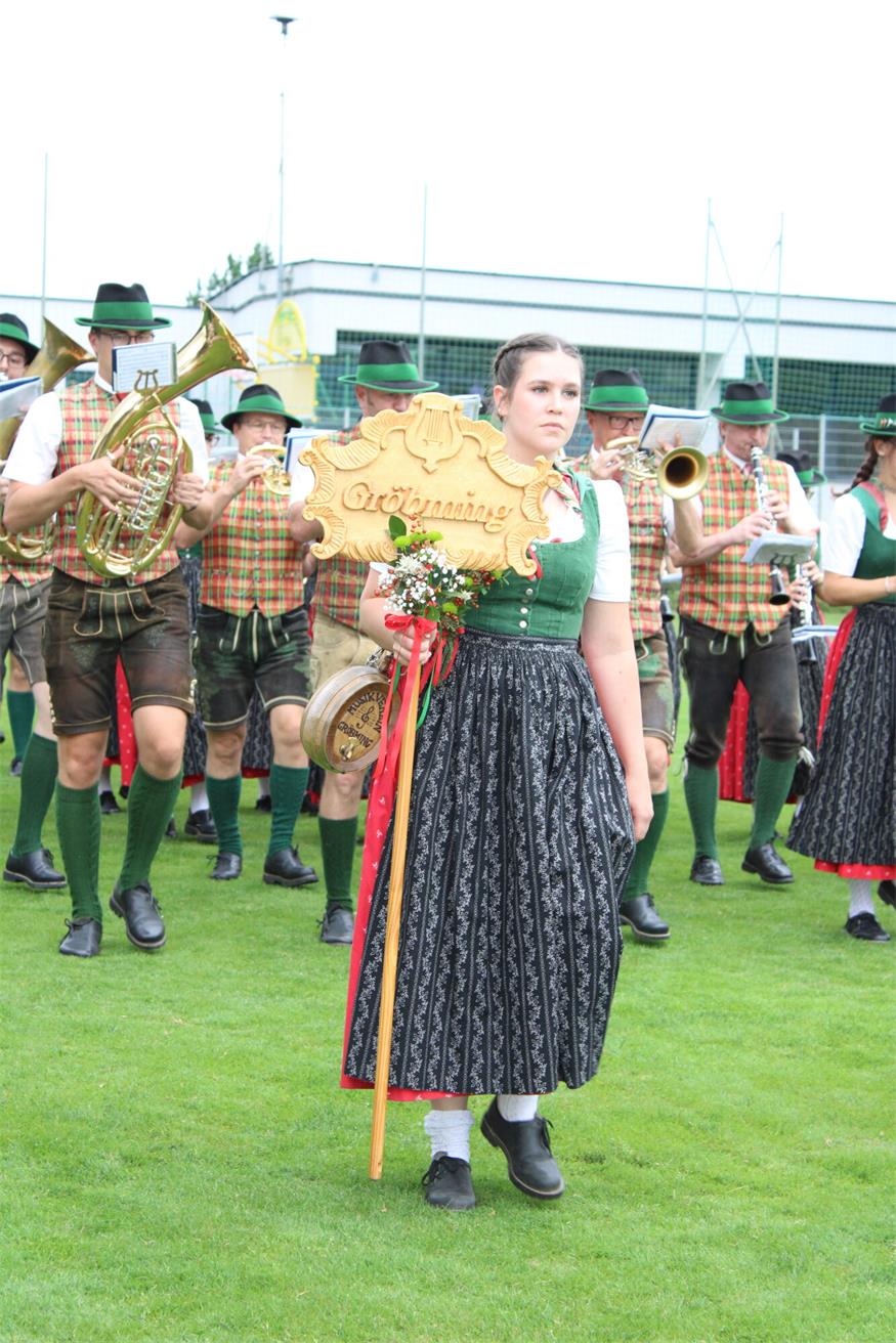 Feuchtes, aber fröhliches Fest zum 40er des Musikvereins Pilgersdorf