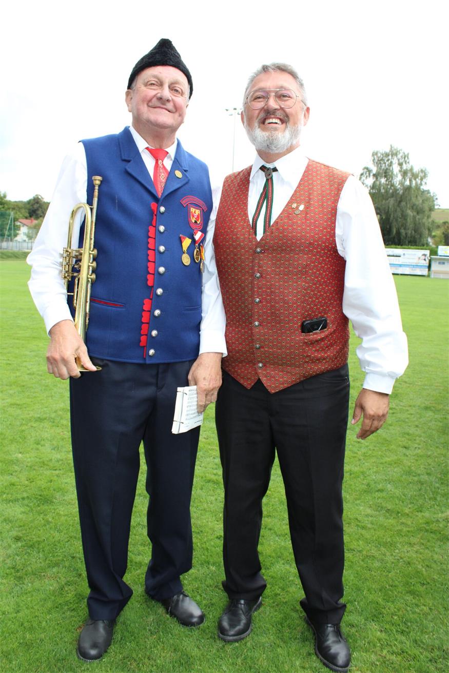 Feuchtes, aber fröhliches Fest zum 40er des Musikvereins Pilgersdorf