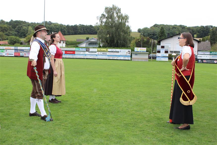 Feuchtes, aber fröhliches Fest zum 40er des Musikvereins Pilgersdorf