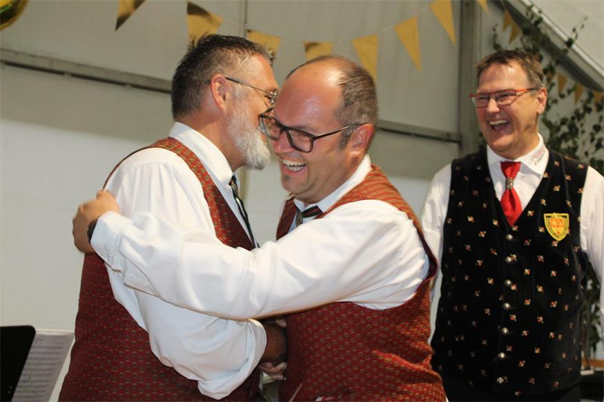 Feuchtes, aber fröhliches Fest zum 40er des Musikvereins Pilgersdorf