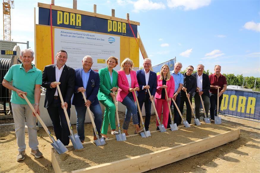 Abwasserverband Bruck-Neusiedl: Neues Pumpwerk soll Entsorgung sichern