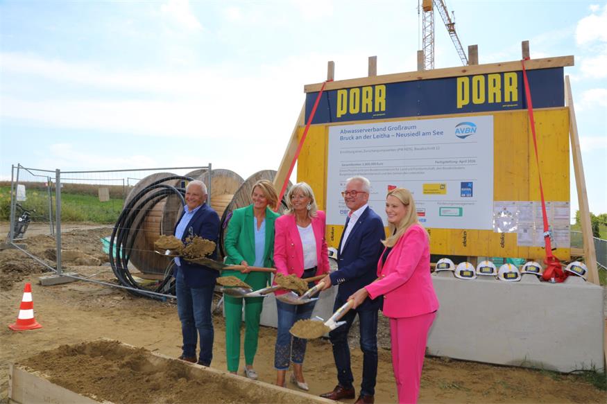 Abwasserverband Bruck-Neusiedl: Neues Pumpwerk soll Entsorgung sichern