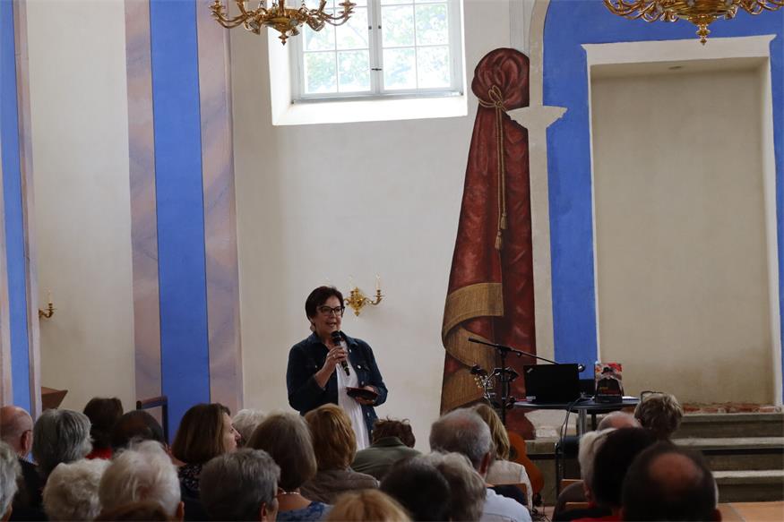 Timna Brauer begeisterte in der ehemaligen Synagoge Kobersdorf