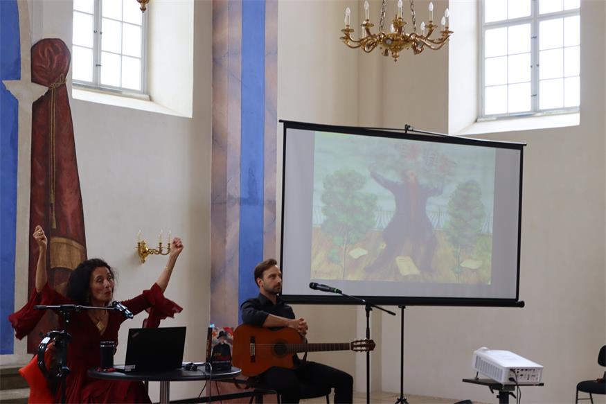 Timna Brauer begeisterte in der ehemaligen Synagoge Kobersdorf