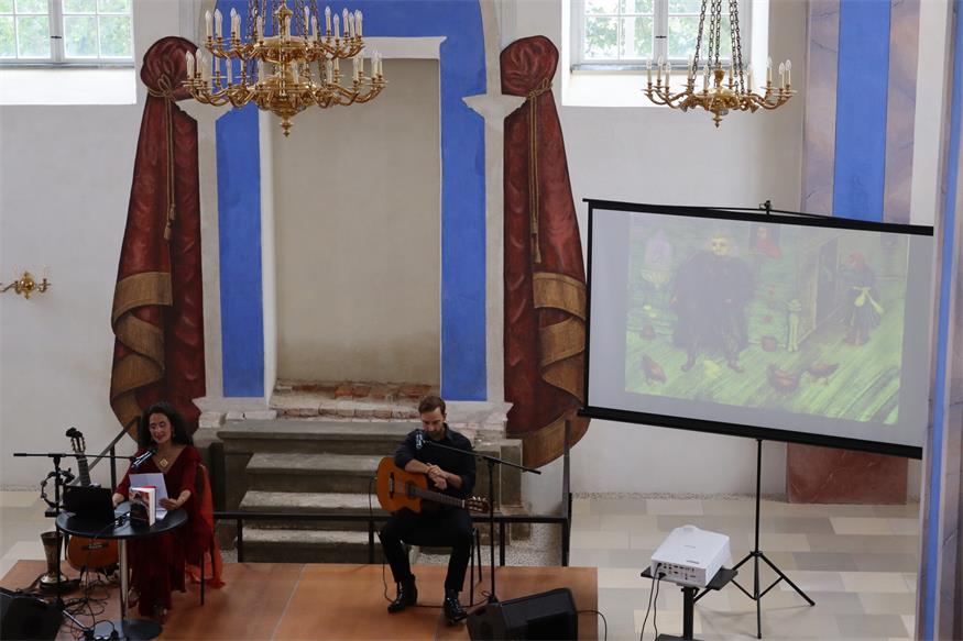 Timna Brauer begeisterte in der ehemaligen Synagoge Kobersdorf