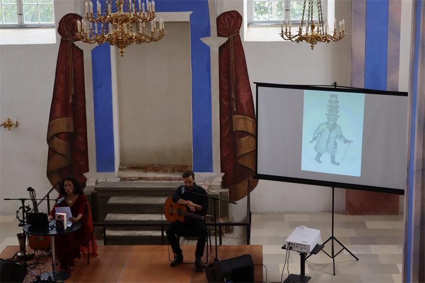 Timna Brauer begeisterte in der ehemaligen Synagoge Kobersdorf
