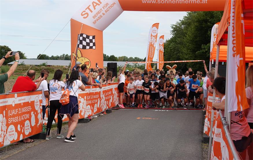 Sonnentherme: Neuer Teilnehmerrekord beim Family Run in Lutzmannsburg