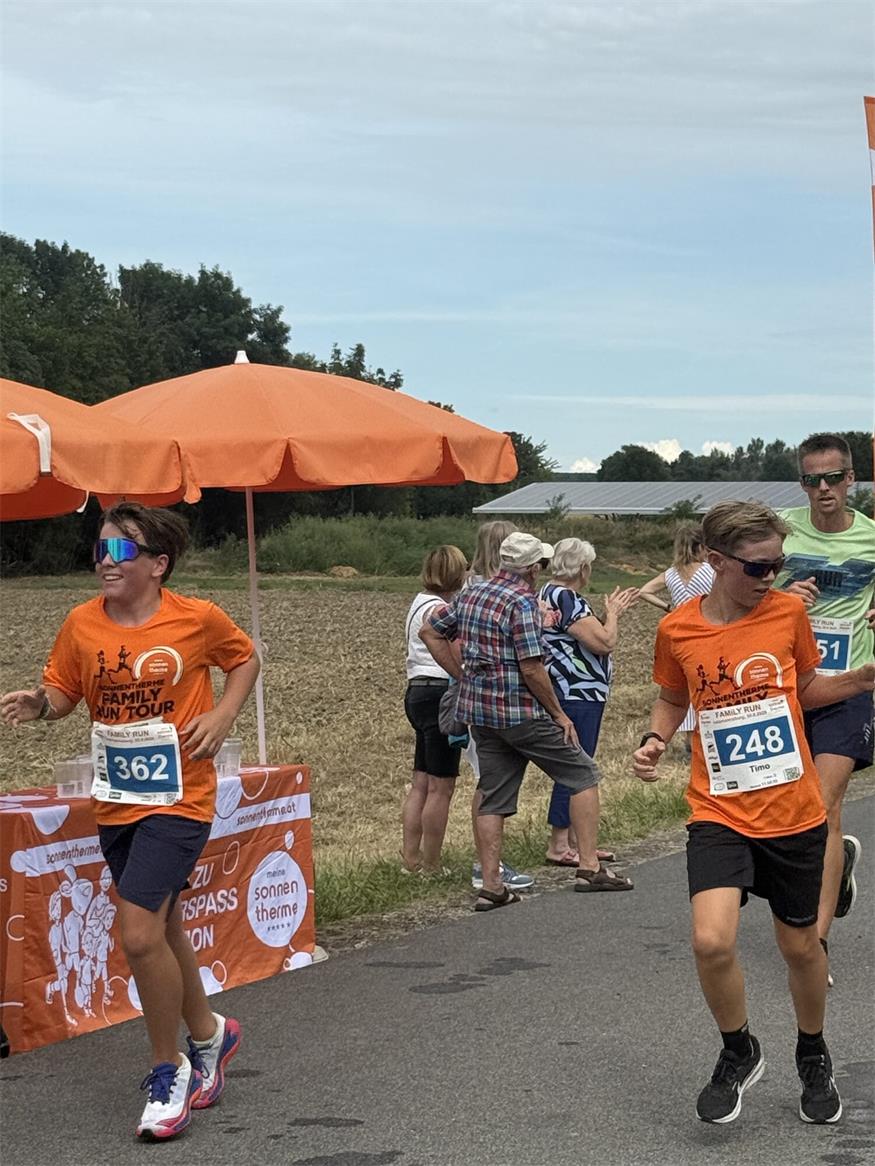 Sonnentherme: Neuer Teilnehmerrekord beim Family Run in Lutzmannsburg