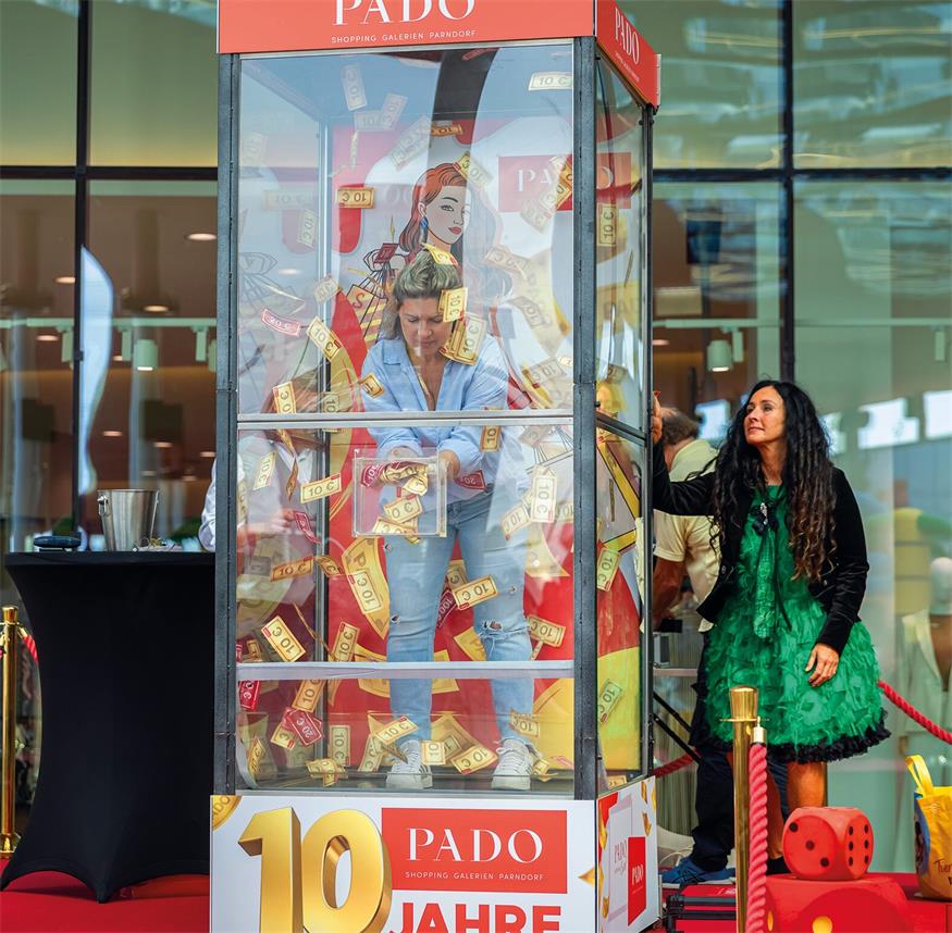 PADO Shopping Galerien feiern zehn Jahre mit großem Jubiläumsfest
