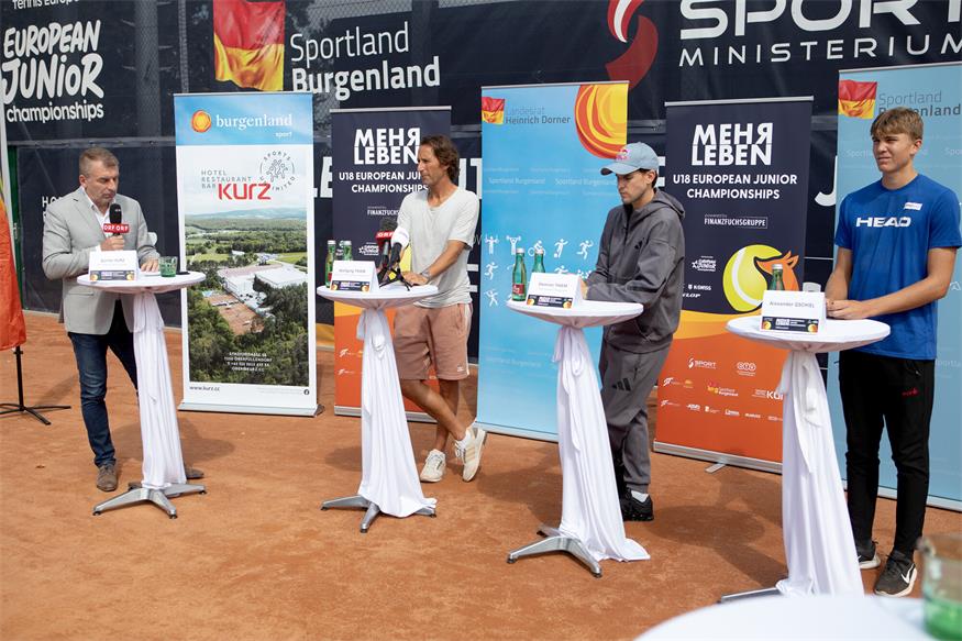 Spitzentennis im Burgenland: Thiem mal zwei für noch mehr Zug