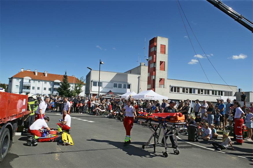 Großer Andrang beim Blaulichttag in Oberwart