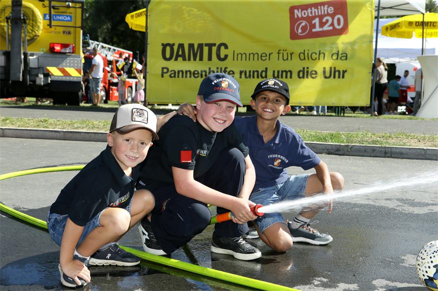 Großer Andrang beim Blaulichttag in Oberwart