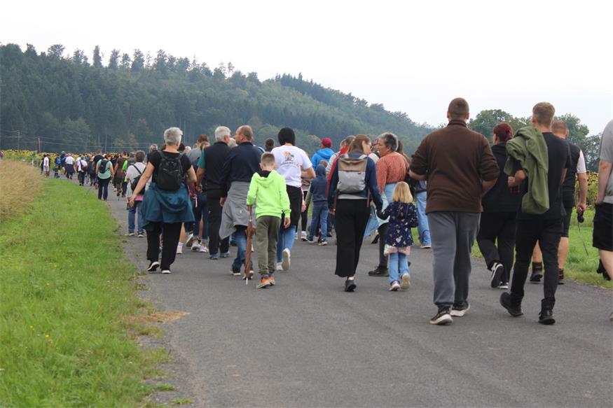 Benefizwanderung in Piringsdorf: Schritt für Schritt zum DaHuam4Kids