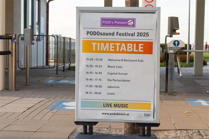 Junge Musiktalente beim PODOsound Festival