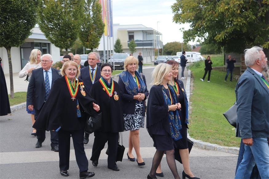 Legatsfest des Weinritterordes Mattersburg-Forchtenstein in Marz