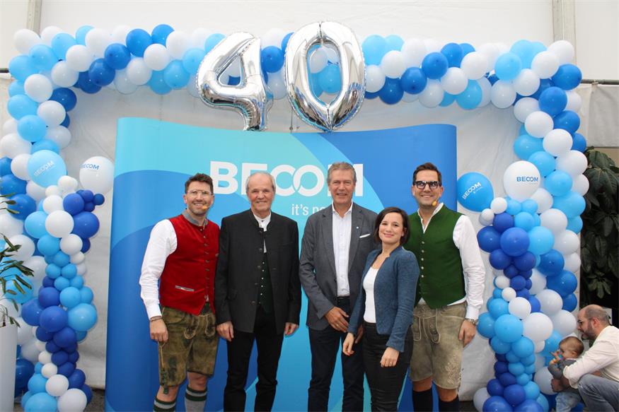 Ein Unternehmen und eine (große) Familie: 40 Jahre BECOM
