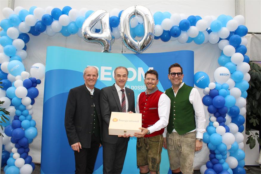 Ein Unternehmen und eine (große) Familie: 40 Jahre BECOM