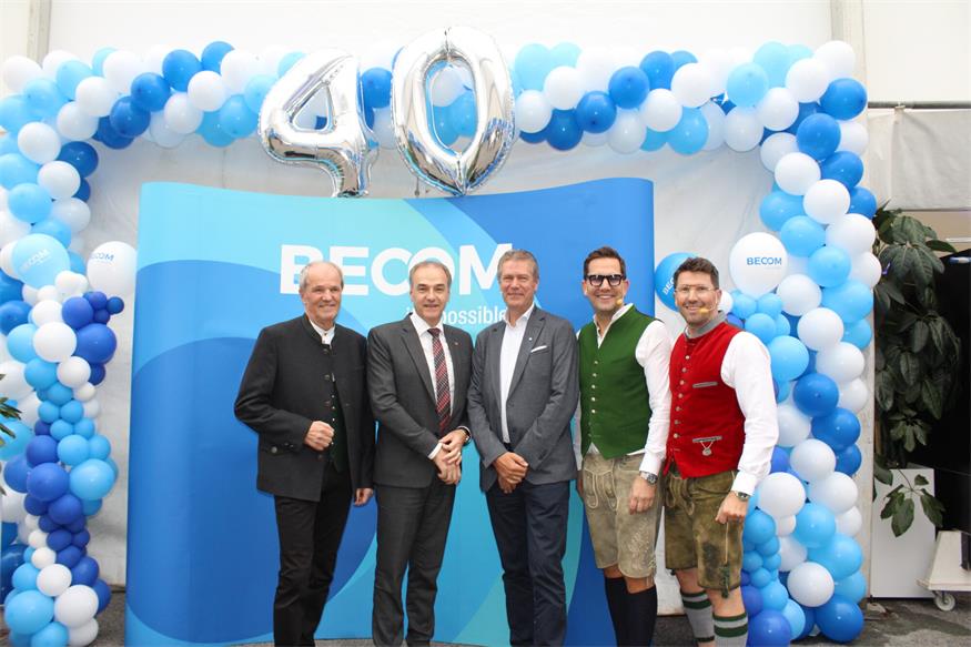 Ein Unternehmen und eine (große) Familie: 40 Jahre BECOM