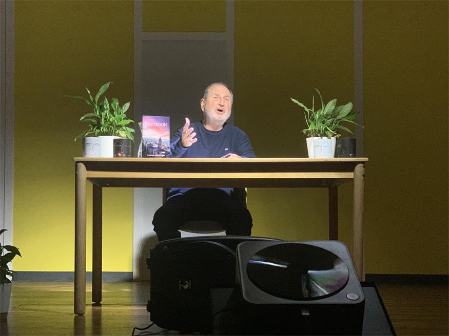 Andreas Geistlinger präsentierte sein Buch „Captagon“ in Weppersdorf