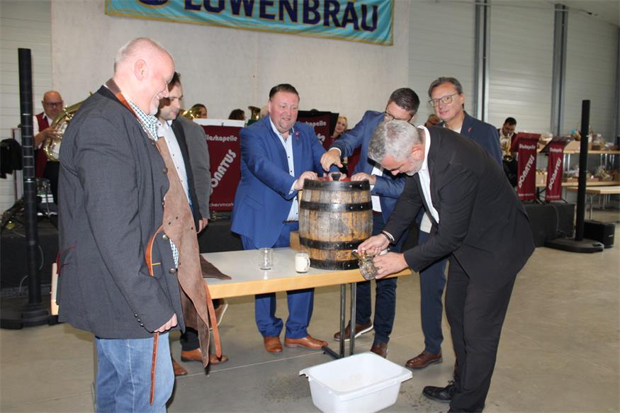 Frühschoppen samt Bieranstich mit der SPÖ in Nikitsch