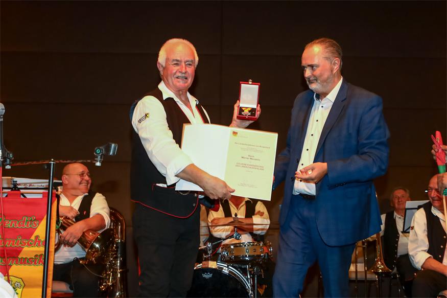 Abschied mit Ehrenzeichen: Werner „Wendi“ Wendelins letztes Konzert