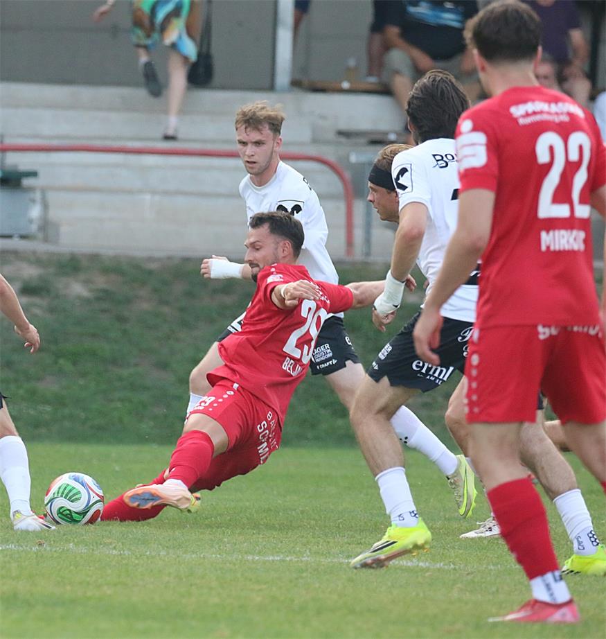 1:1-Remis, viel Pech und ein fragwürdiger Pfiff bei Parndorfs Auftakt