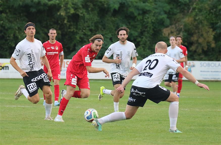 1:1-Remis, viel Pech und ein fragwürdiger Pfiff bei Parndorfs Auftakt